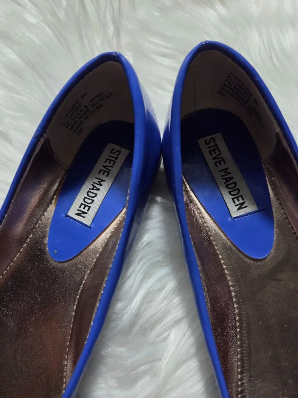 Steve Madden Blue Flats